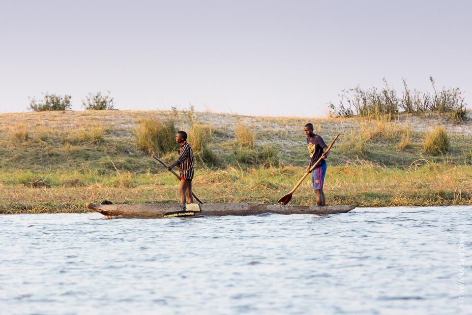 Visiter Chobe : partie de pêche sur la rivière
