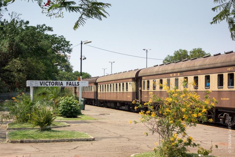 Visiter Victoria Falls : la gare
