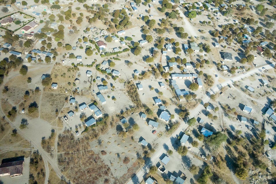 Maun, capitale touristique du Botswana