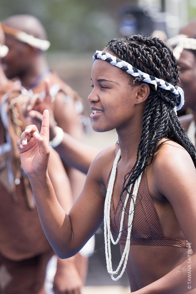 Danse traditionnelle au Botswana