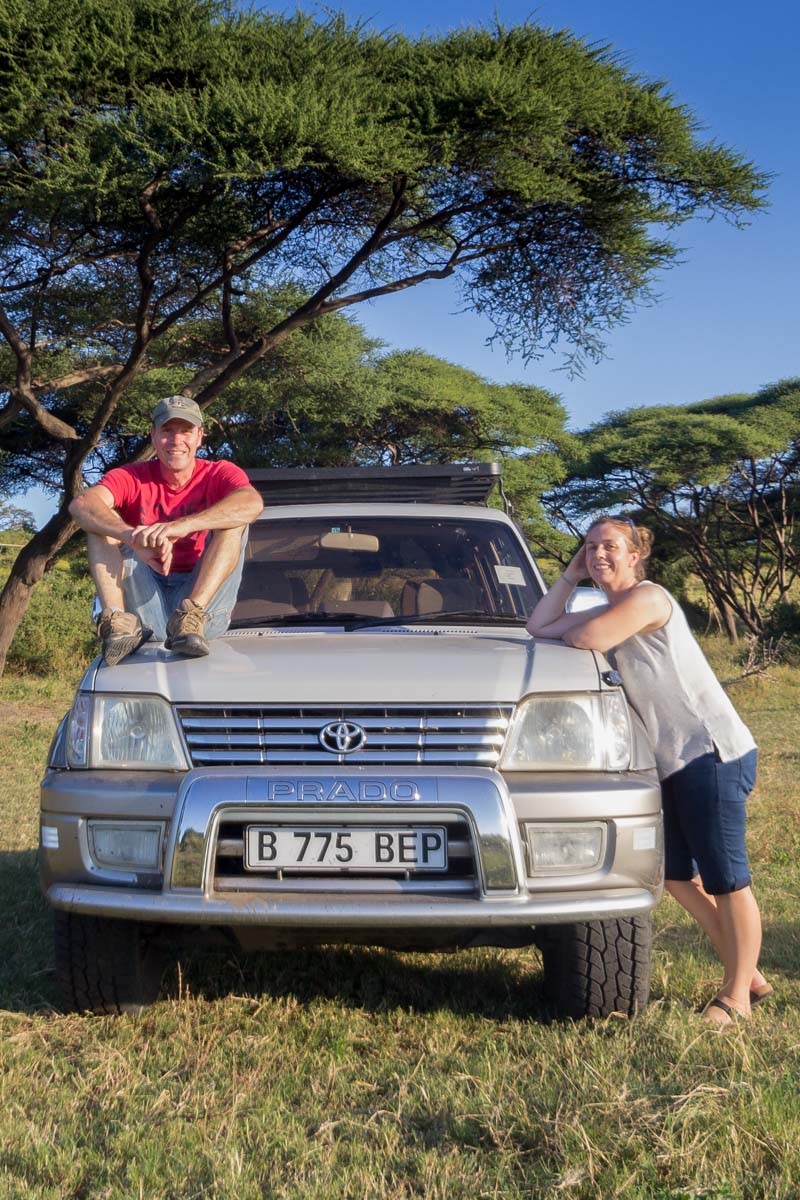 Fondateurs de Tawana Self Drive, agence locale francophone spécialisée dans les safaris self-drive