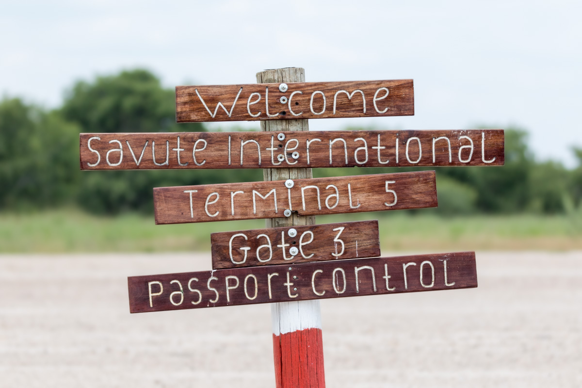 Savuti "International" Airport, Botswana